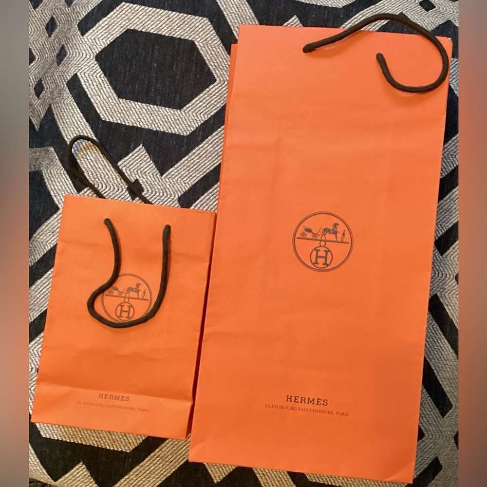 Hermes bundle paper bag